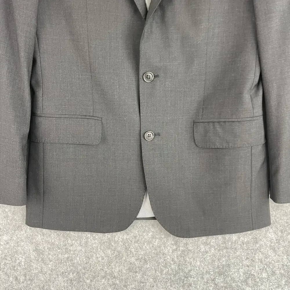 Brooks Brothers Explorer Blazer Mens 38R Regent Fit Dark Gray Jacket Sports Coat